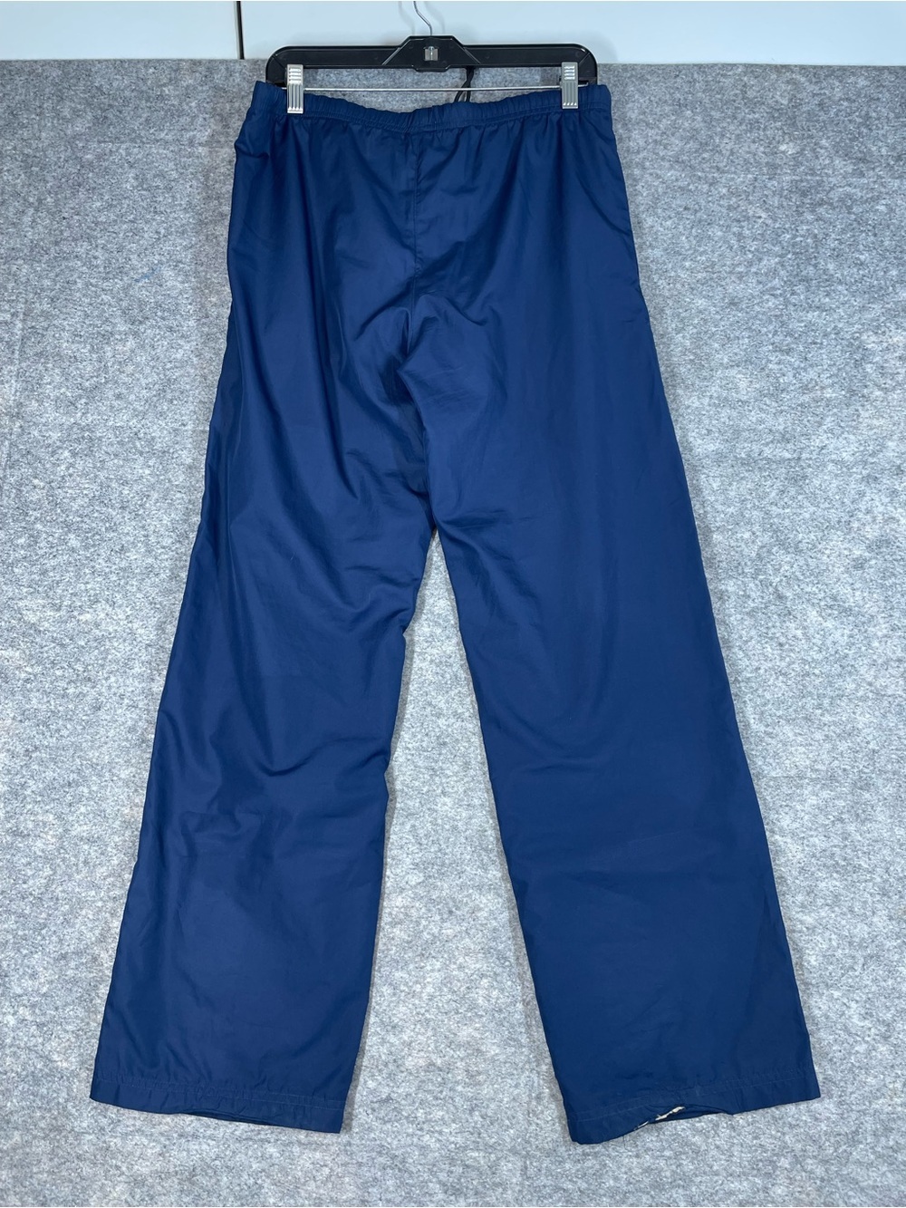 Vintage Y2K Adidas Track Pants Blue Small Athletic Windbreaker Joggers Training - Picture 14 of 15